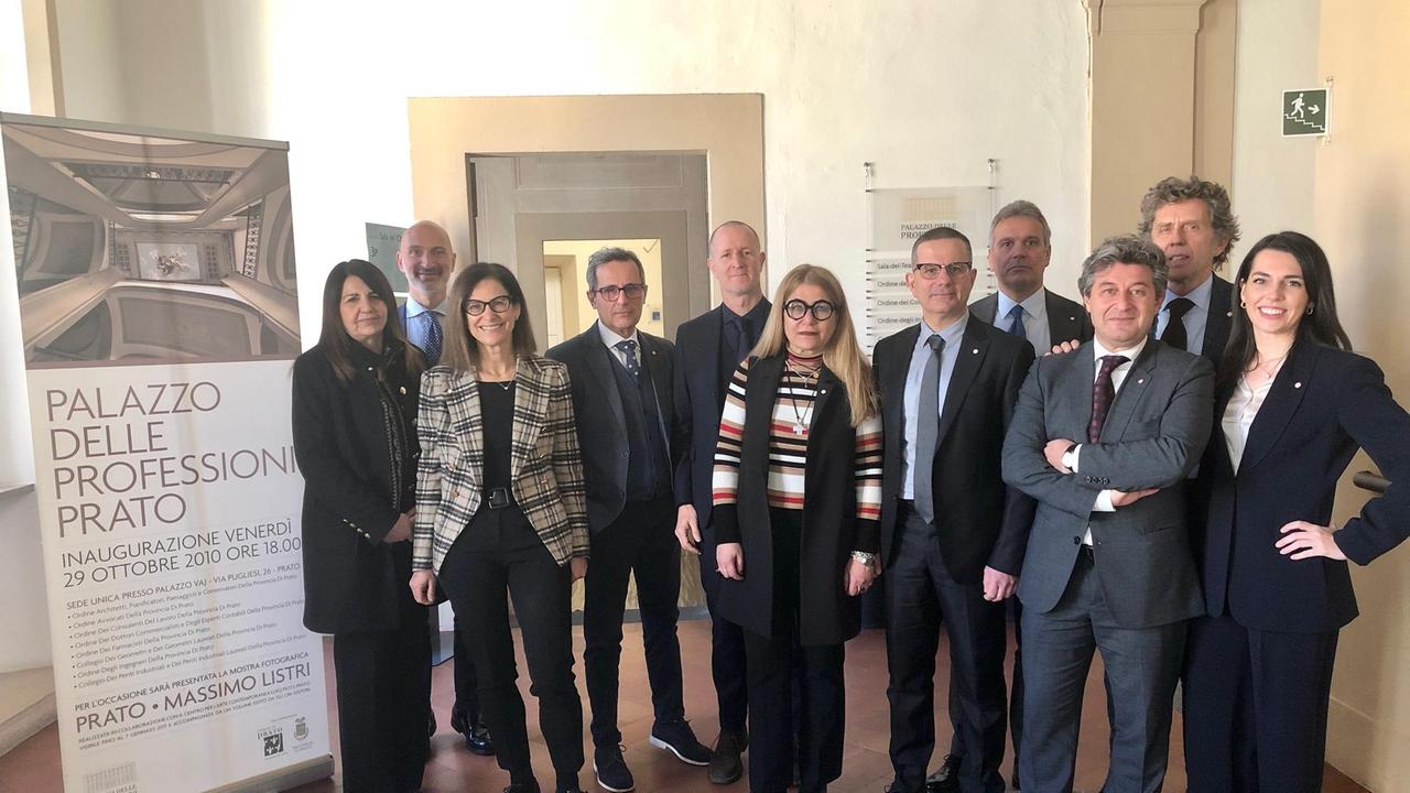 Il nuovo consiglio dell'Ordine dei commercialisti della provincia di Prato