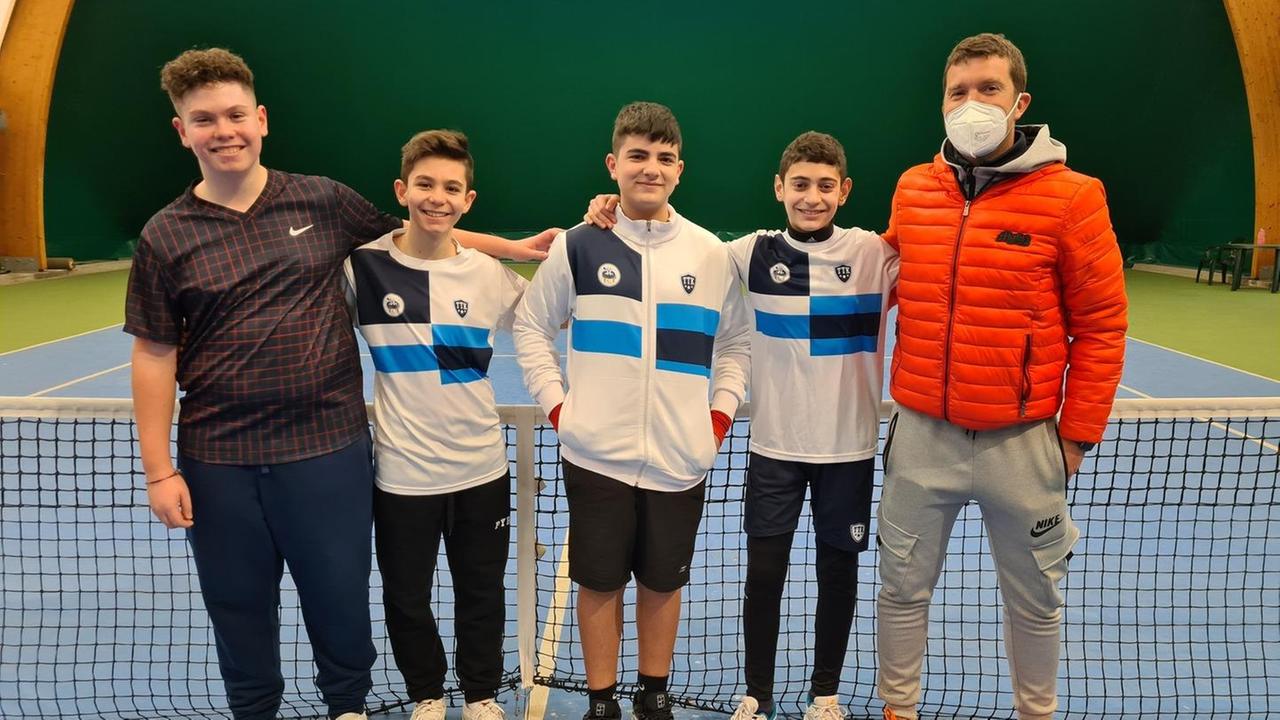 I baby del tennis in campo, Gallura protagonista
