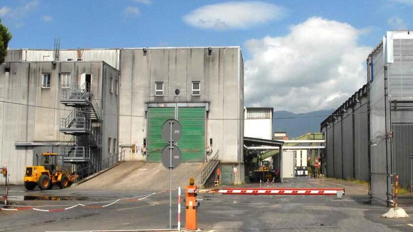 L’impianto per il compostaggio di via Toscana, a Pistoia