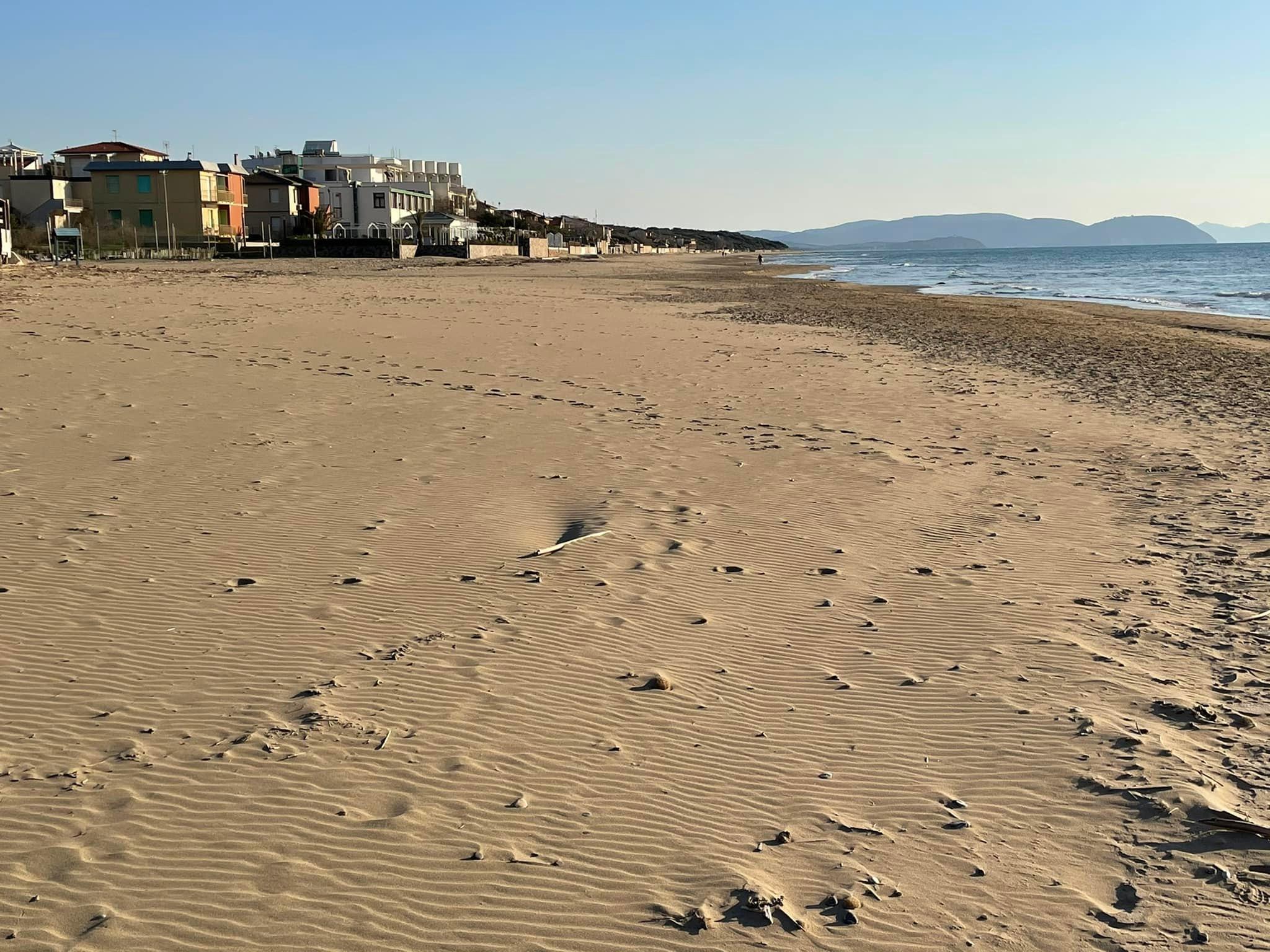 Uno scorcio della spiaggia di San Vincenzo