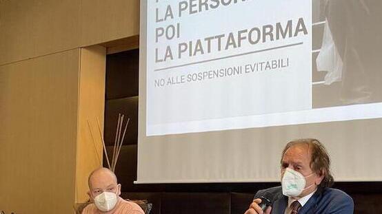 Danilo Massai e David Nucci nel corso dell’incontro