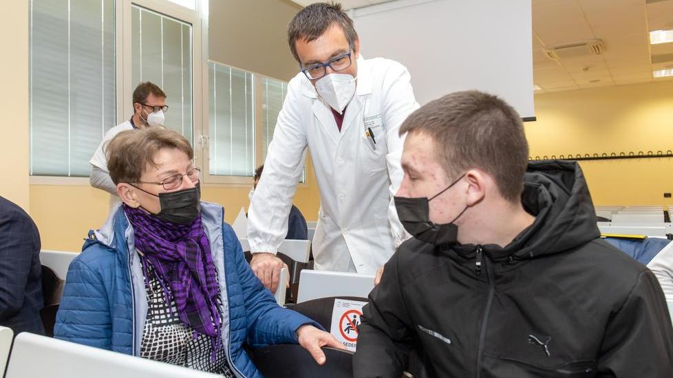 Olekshndr, il sedicenne operato al cuore a Ferrara