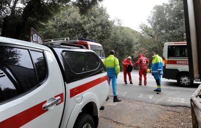 Le ricerche a Rimigliano (foto Pabar)