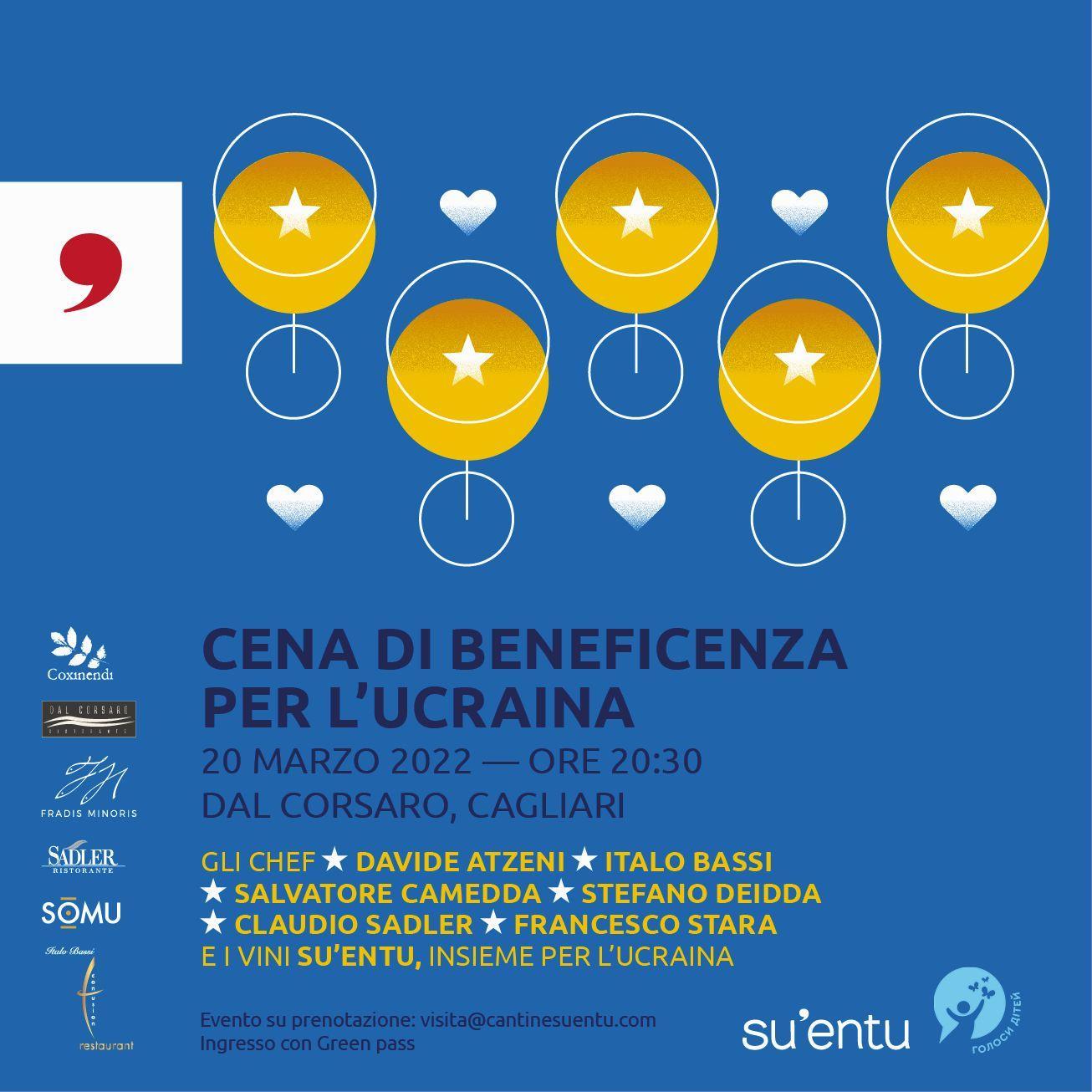 Chef stellati sardi per i bimbi ucraini 