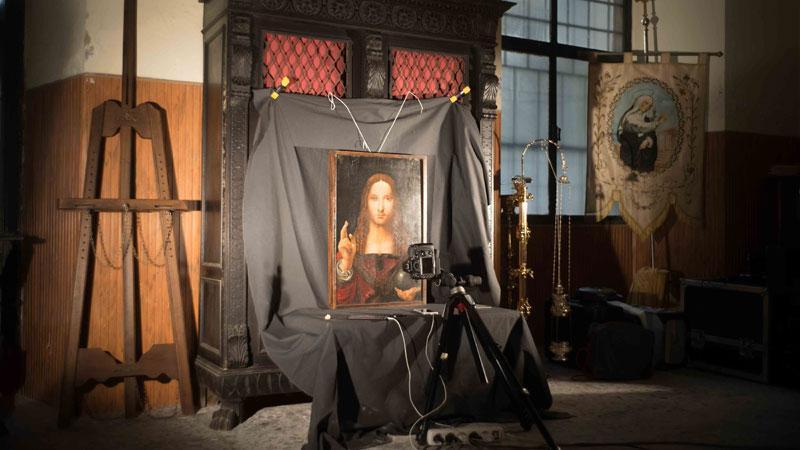 Un frame dal docu-film “Leonardo. Il capolavoro perduto”
