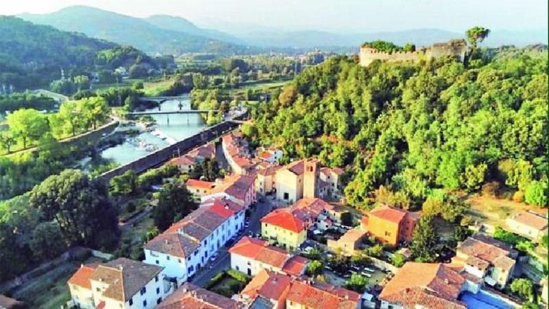 Una veduta di Ripafratta