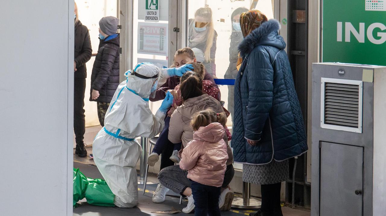 La vaccinazione di profughi ucraini a Ferrara