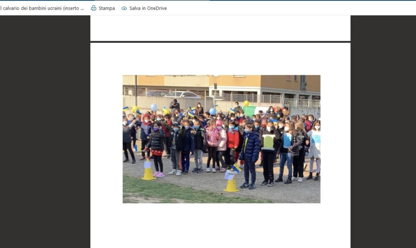 Basta terrore, ritorni presto la gioia sui volti dei bimbi ucraini