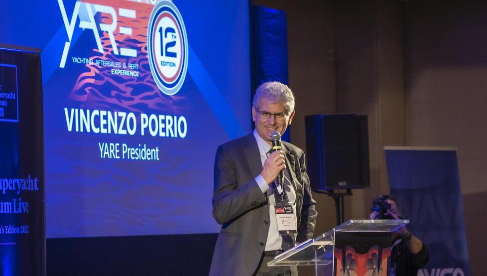 Il presidente di Yare Vincenzo Poerio