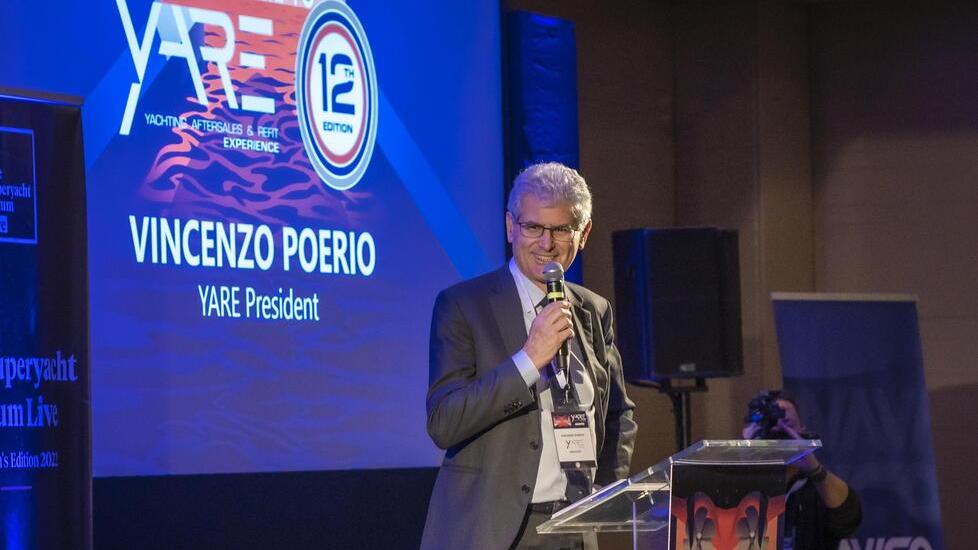 Il presidente di Yare Vincenzo Poerio