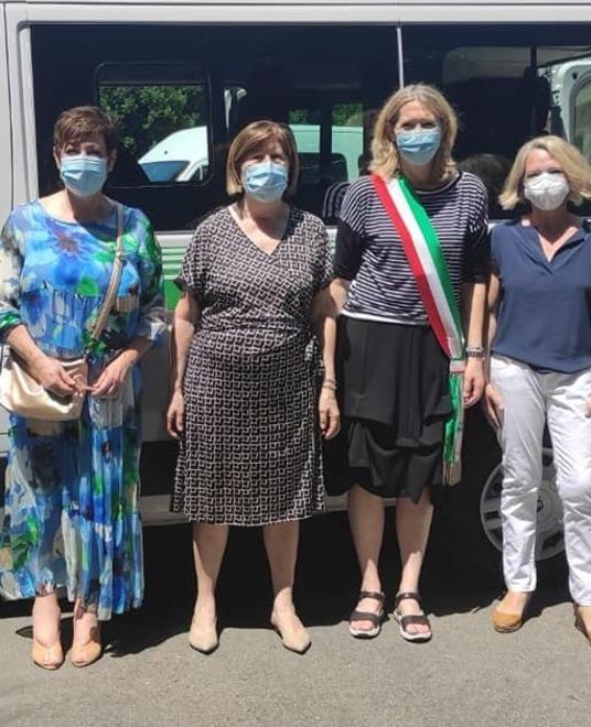 Luzzara, un nuovo pulmino per disabili grazie al 5 per mille al Comune 