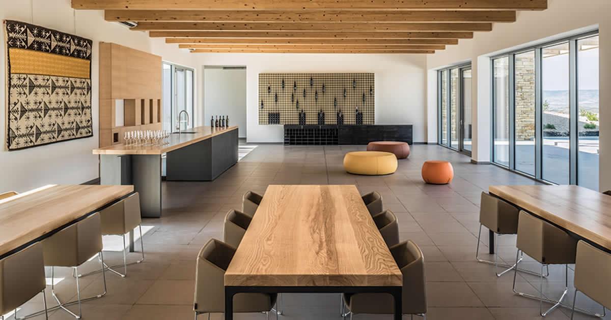 L'interno della cantina