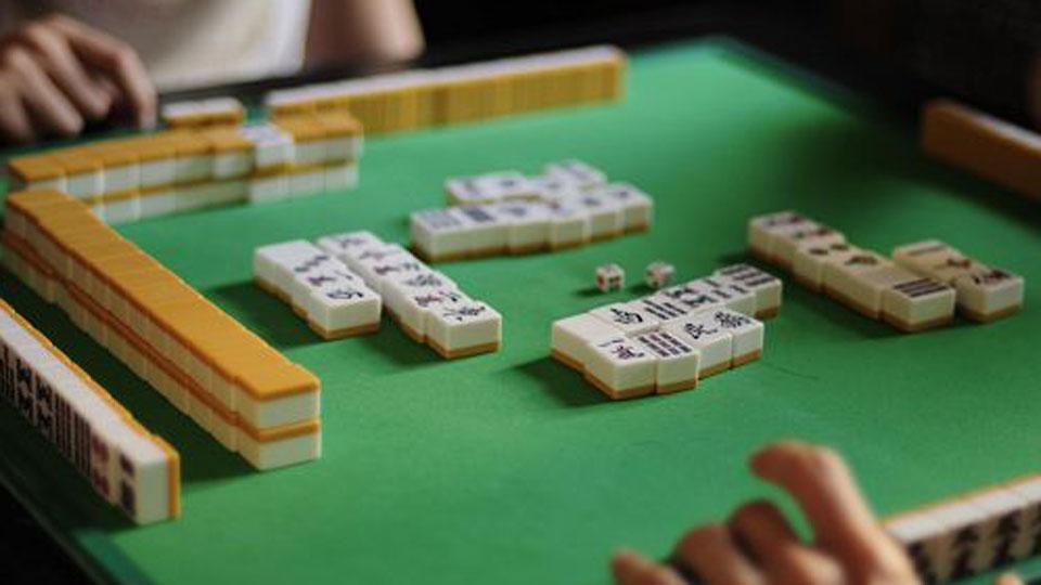 Un tavolo di Mahjong (archivio)