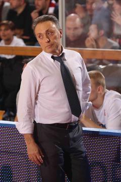 Piero Bucchi, allenatore della Dinamo Sassari