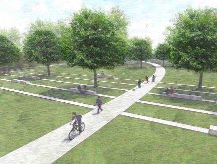 Correggio, al posto di un altro quartiere nasce il Parco della musica 