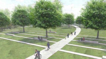 Correggio, al posto di un altro quartiere nasce il Parco della musica