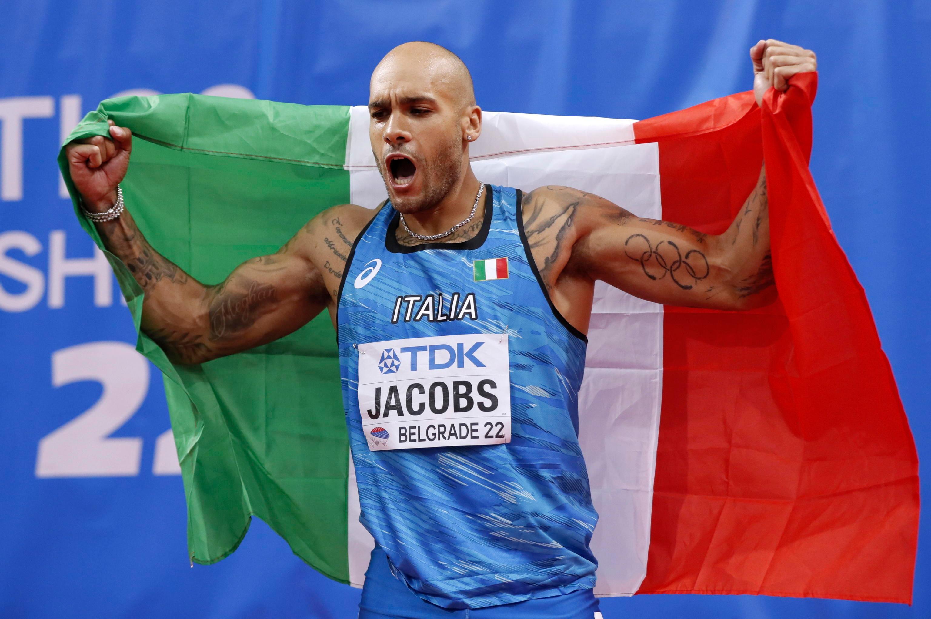 Jacobs oro Mondiale con primato europeo 