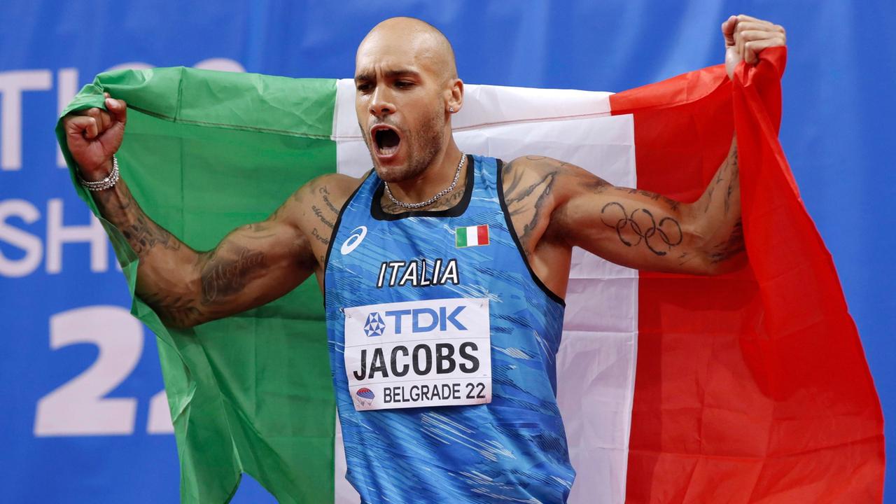 Jacobs oro Mondiale con primato europeo