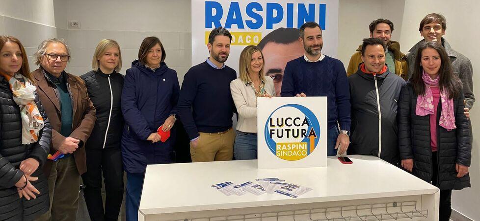 a presentazione di Lucca Futura e del logo della futura lista civica (FOTO SERNACCHIOLI)