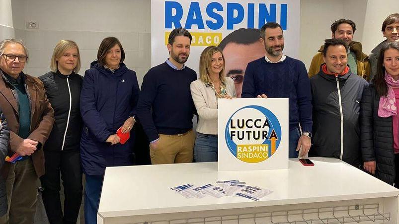 a presentazione di Lucca Futura e del logo della futura lista civica (FOTO SERNACCHIOLI)