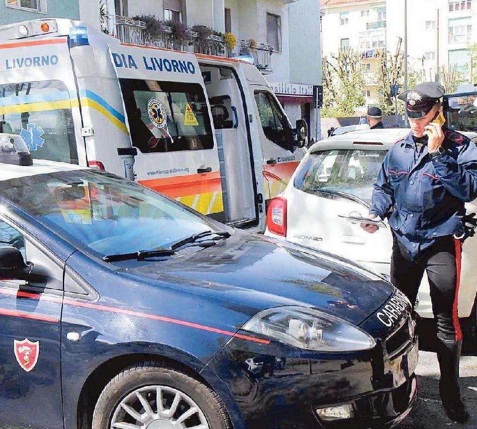 Incidente in via Montebello (PENTAFOTO ARCHIVIO IL TIRRENO)
