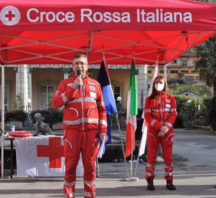 oreno Fabbri, della Croce Rossa di Bagni di Lucca