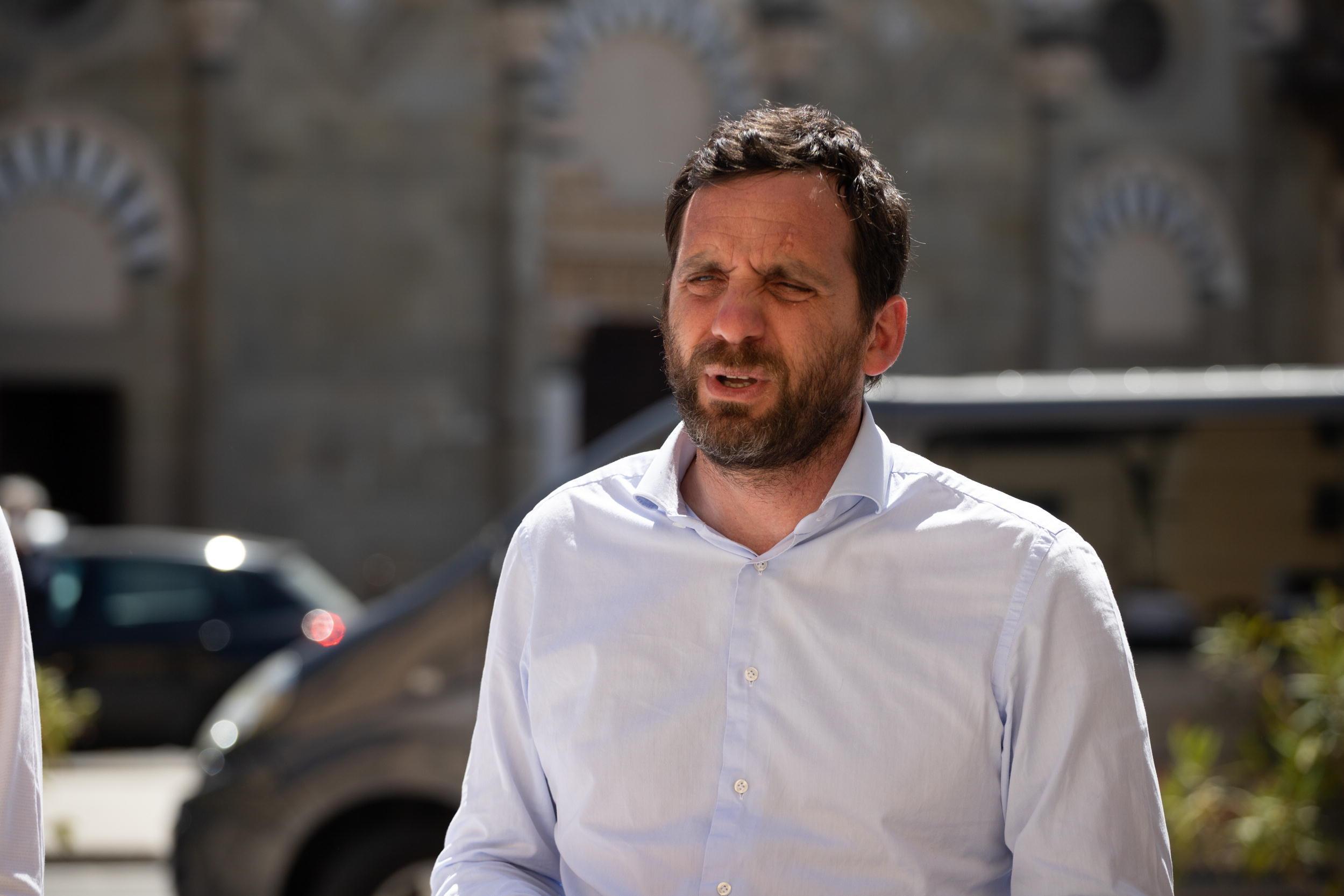 Il sindaco Tomasi