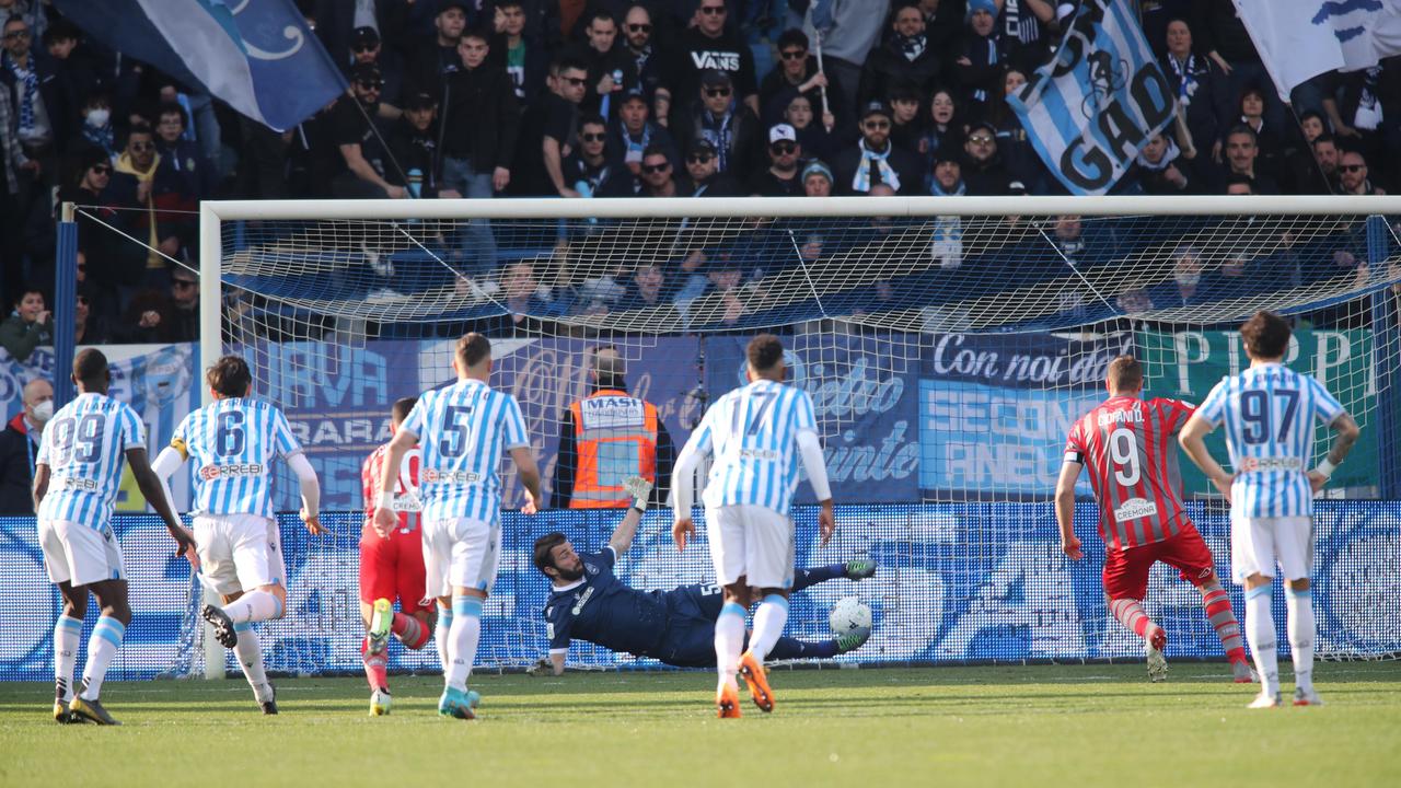 La Spal finisce ko con la Cremonese che piazza 2 diretti