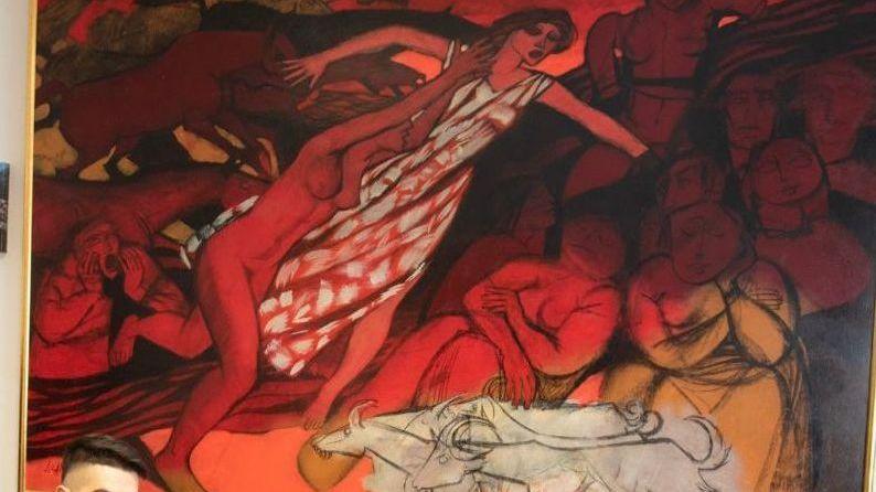 In Comune un quadro di Liliana Cano