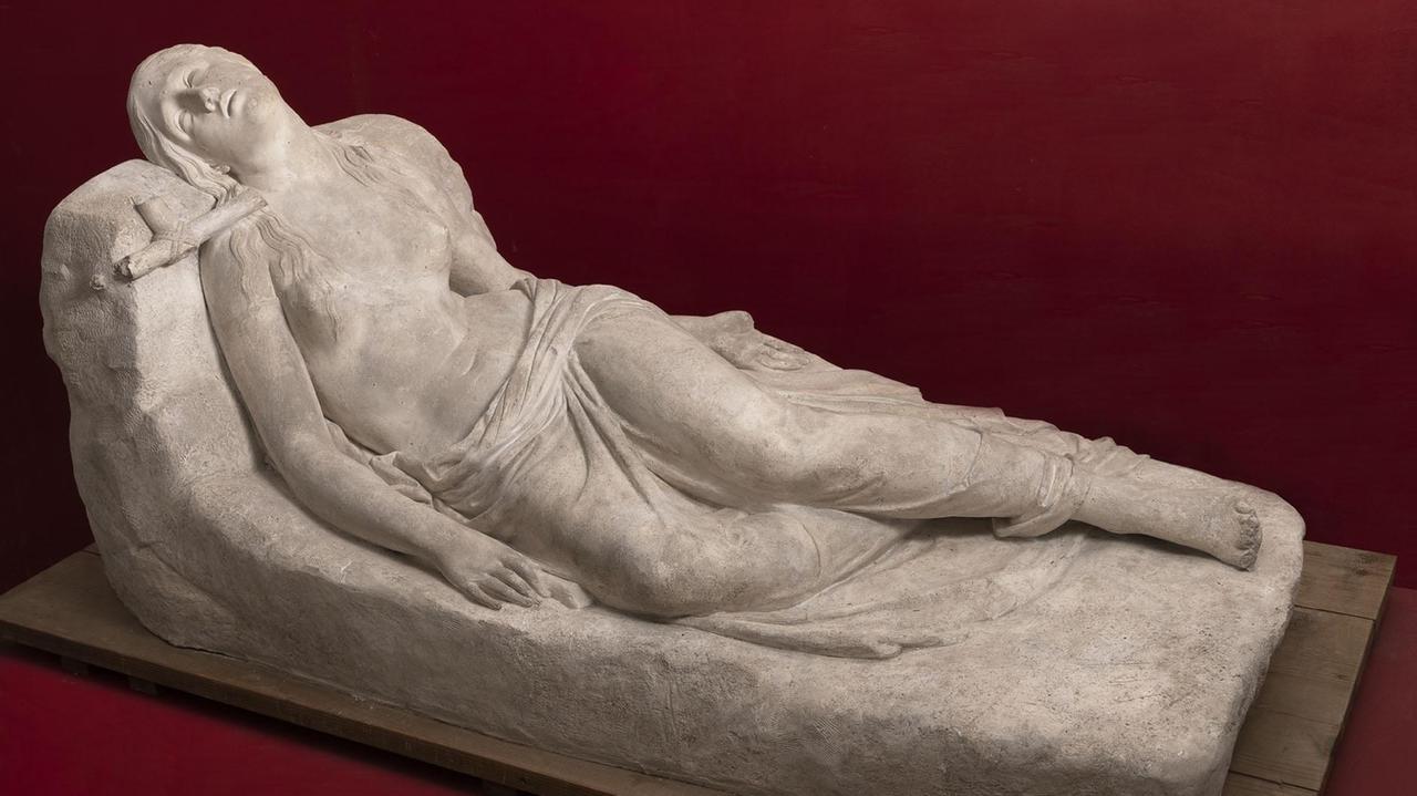 Il gesso della “Maddalena giacente” custodito in Accademia