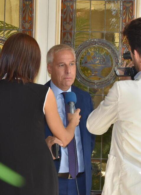 Il sindaco di Viareggio Giorgio Del Ghingaro
