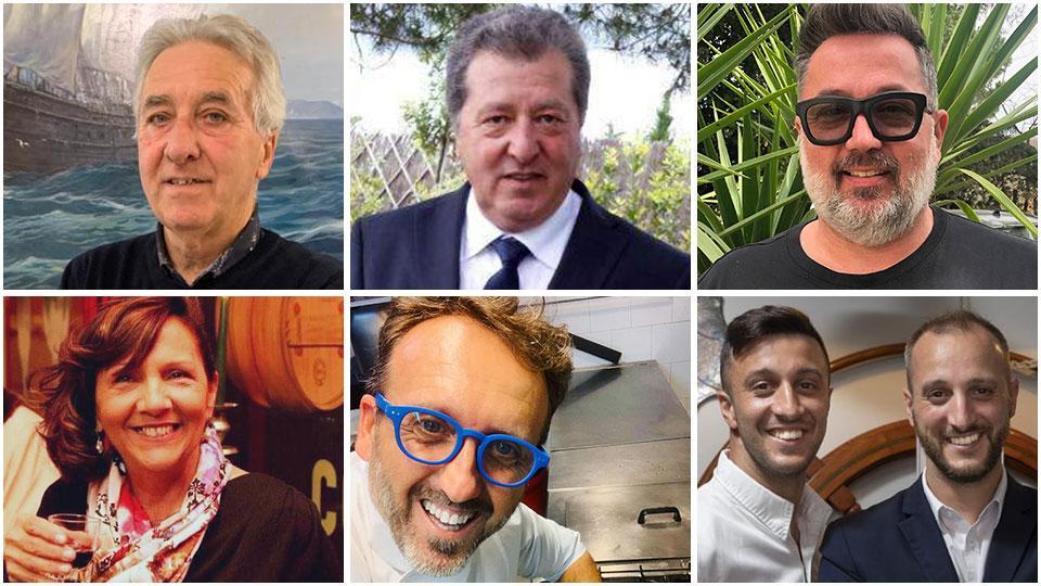Olinto Demi, Roberto Bartoli, Leone Picci, Wilma Mattioli, Emanuele Vallini, Andrea e Daniele Zazzeri