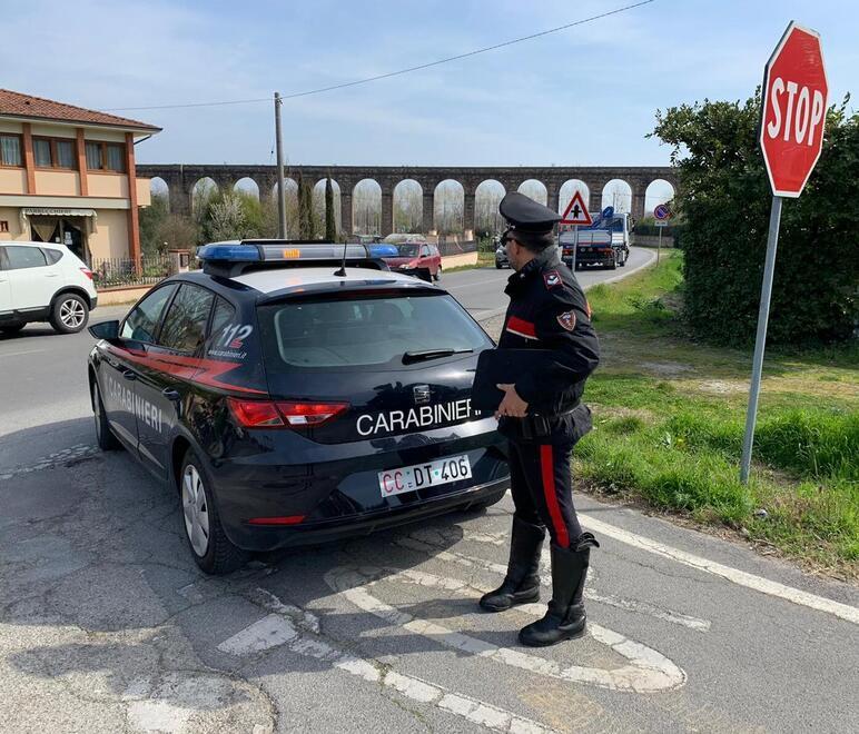Carabinieri in azione a Guamo contro la banda dei ladri trasfertisti