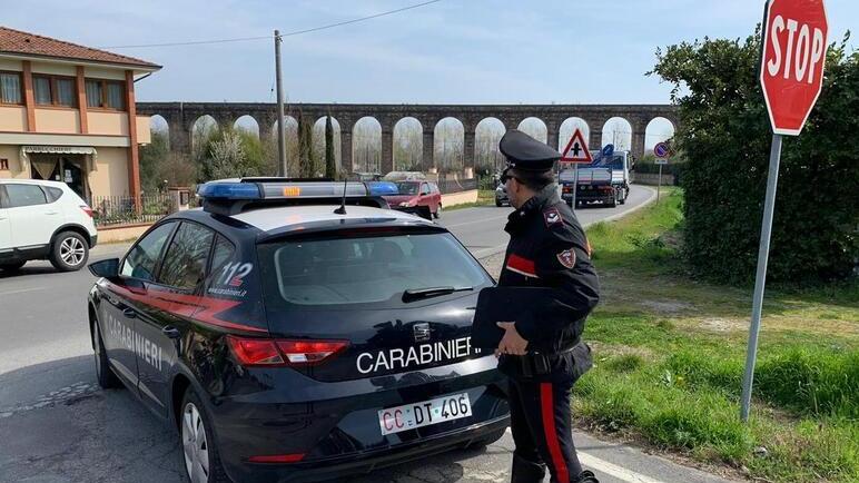Carabinieri in azione a Guamo contro la banda dei ladri trasfertisti