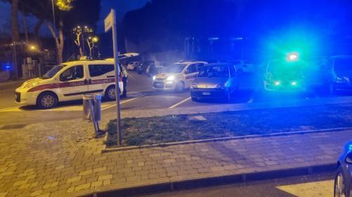 L’intervento della polizia municipale sabato 19 marzo nel quartiere Camponelli