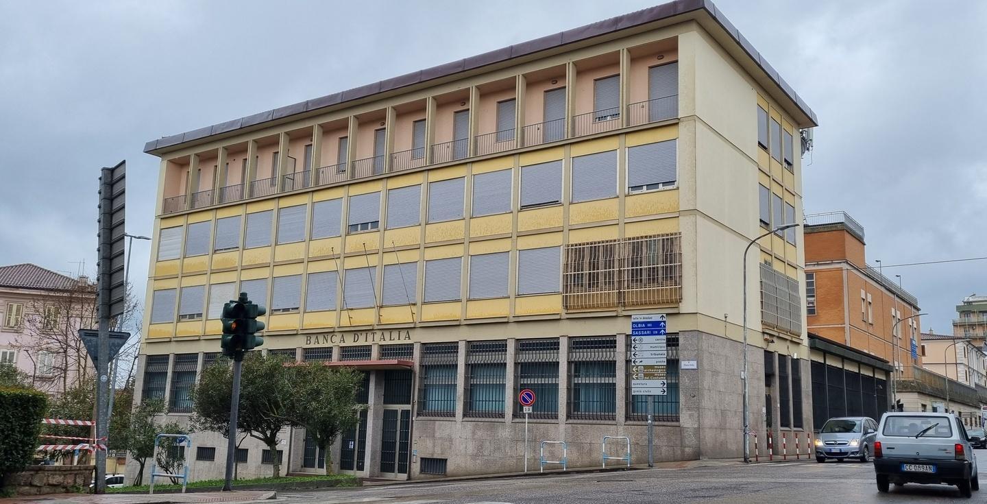 La Banca d’Italia rimette in vendita l’ex sede a Nuoro