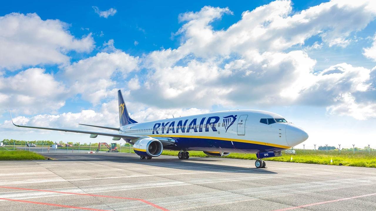 Un aereo della compagnia Ryanair