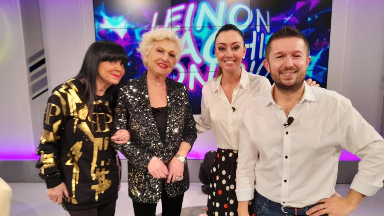 Stefania Nobile e Wanna Marchi a 50 Canale con i conduttori