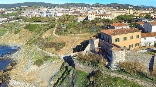 una veduta di Villa Vittoria dimora della Baciocca