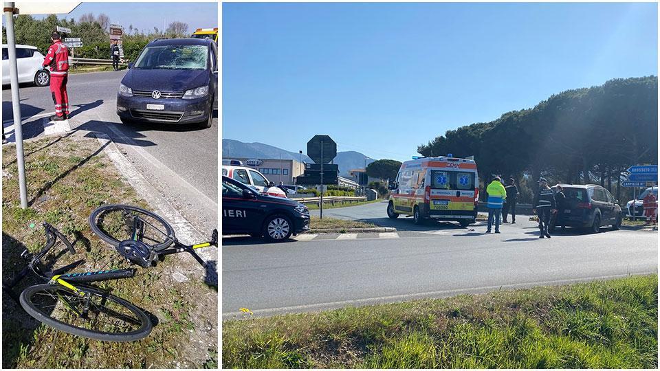 Ciclista muore sulla Vecchia Aurelia travolto. La ricostruzione dell'incidente: fatale una svolta dell'auto
