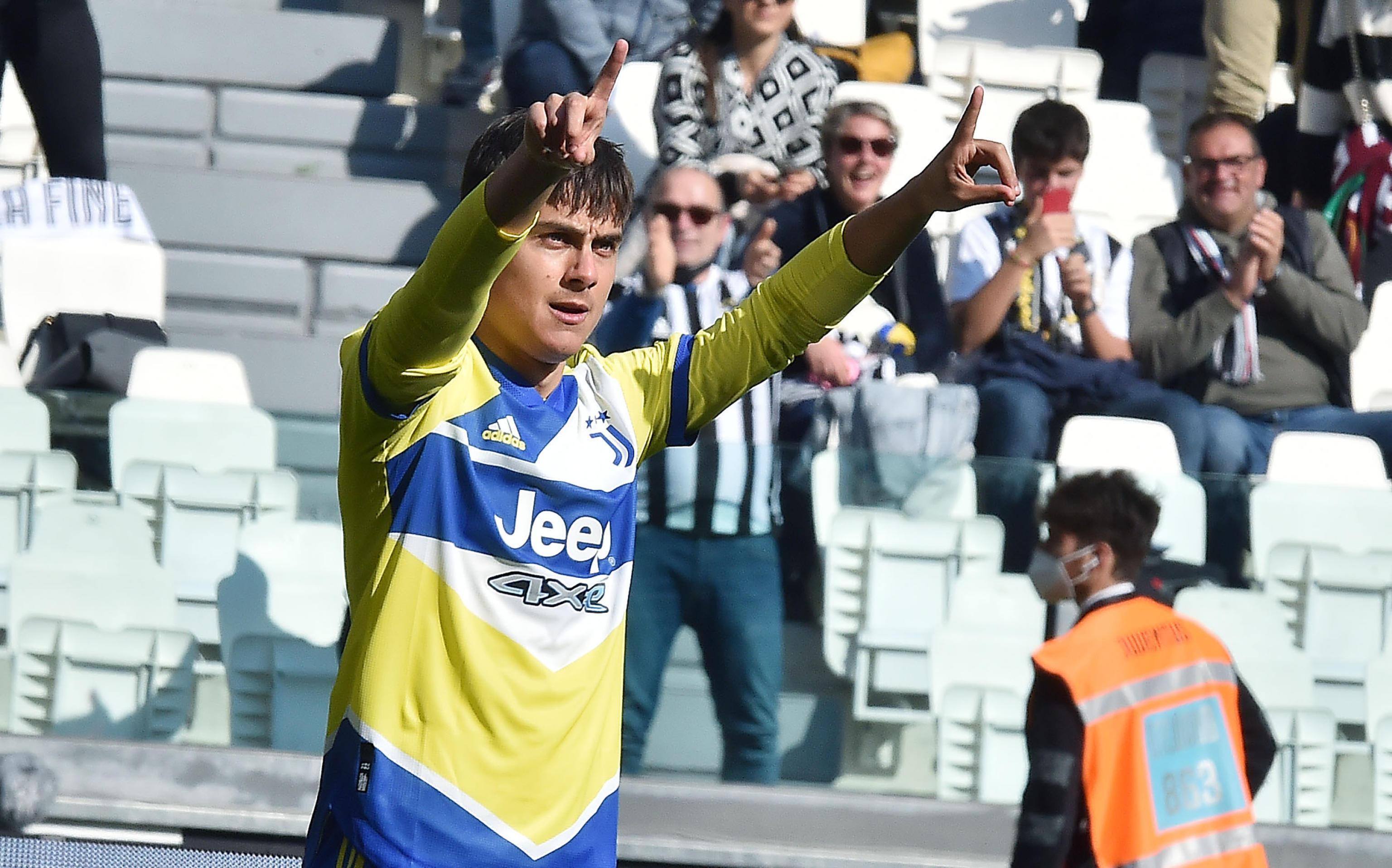Paulo Dybala: il giocatore della Juventus interrogato in procura a Torino (Foto Ansa/Alessandro Di Marco)