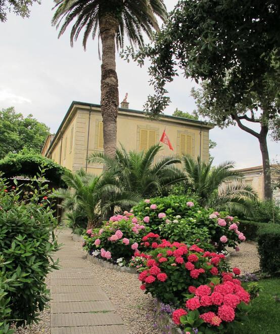 La villa-museo di Giacomo Puccini a Torre del lago