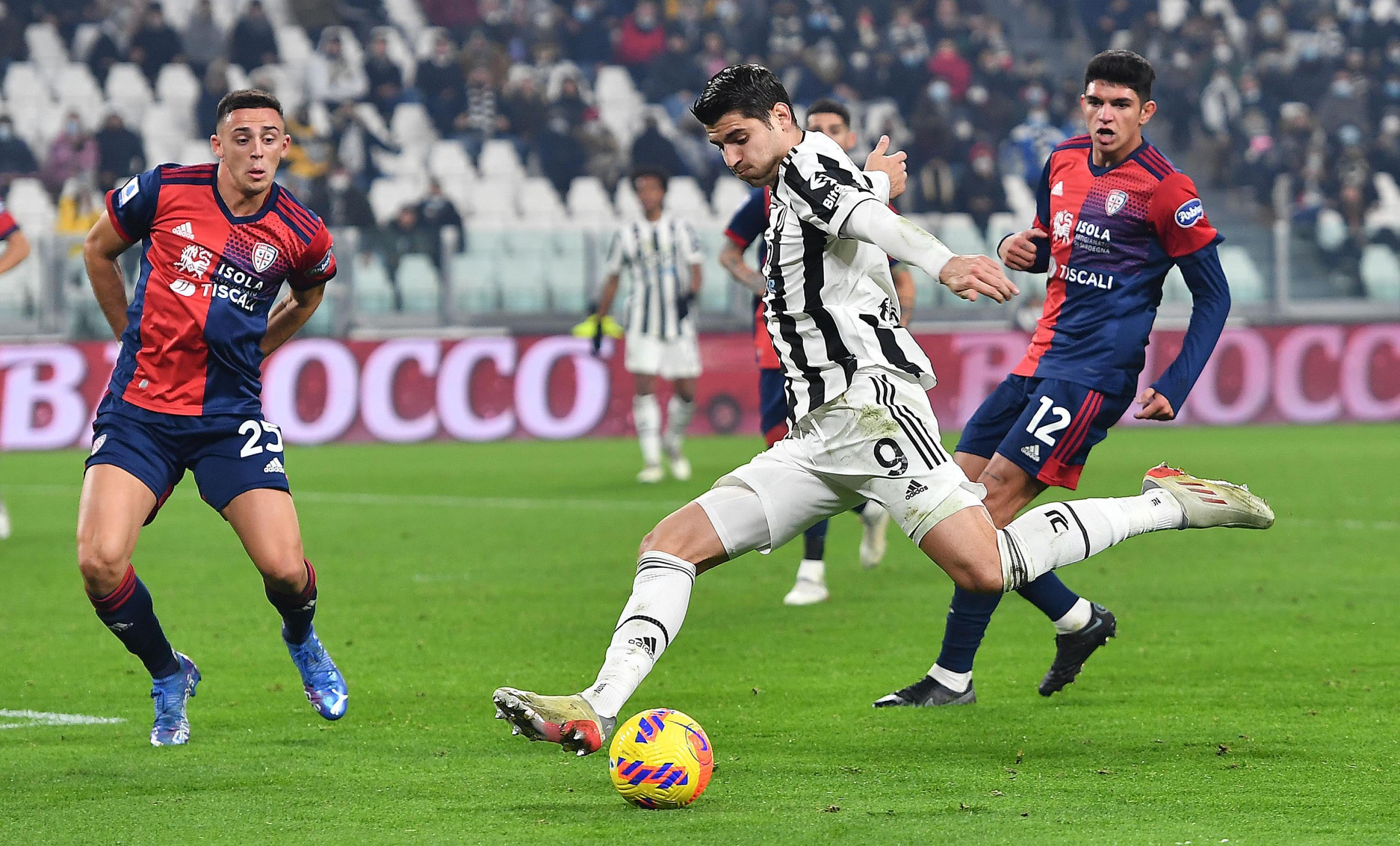 Cagliari, sale la febbre per la sfida contro la Juve 