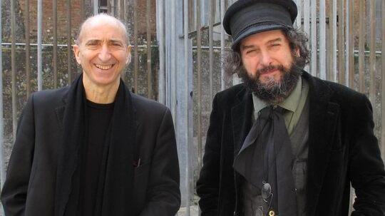 Il regista Armando Punzo e Vinicio Capossela