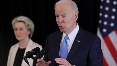 Biden incontra von Del Leyen: 15 miliardi di metri cubi di gas liquido dagli Usa all'Europa
