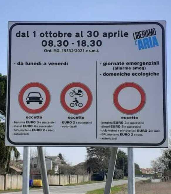 Copparo. Divieti di circolazione come nelle grandi città. Ma si tratta di un equivoco 
