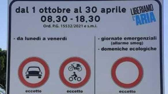 Copparo. Divieti di circolazione come nelle grandi città. Ma si tratta di un equivoco