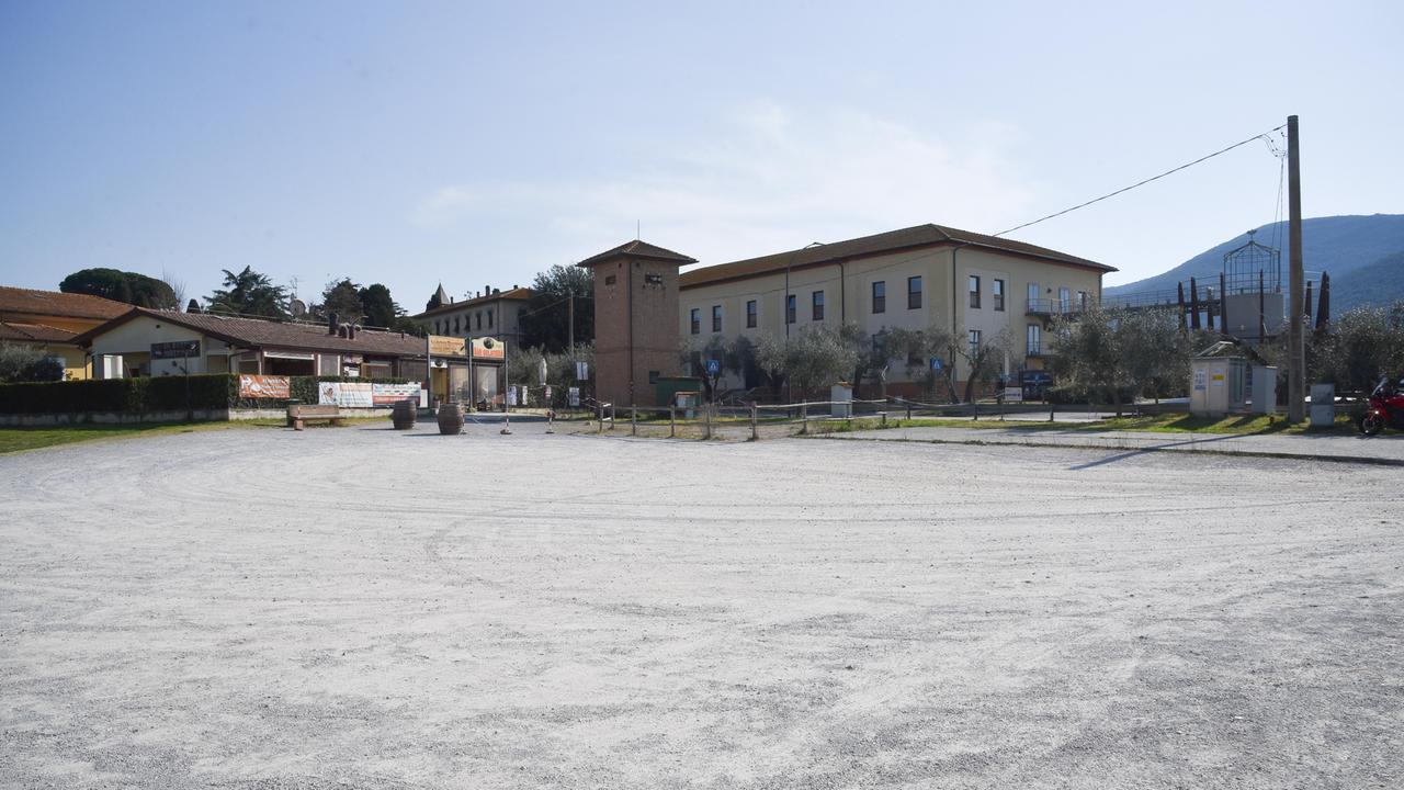 L’area parcheggio di Alberese, acquistata da Rama