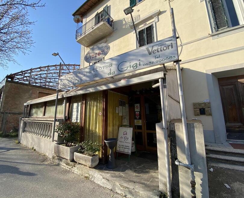 La trattoria presa di mira dai ladri