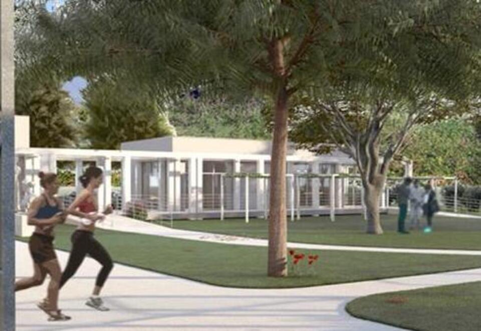 Un rendering del progetto